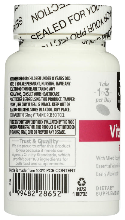 365 Vitamina E 200 UI 120 Cápsulas