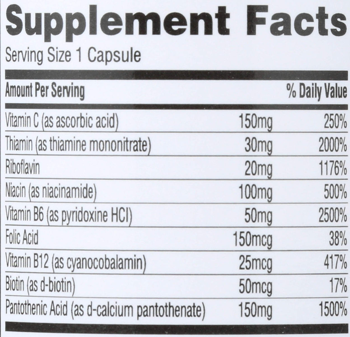 365 Stress B Complex con Vitamina C 90 Tabletas