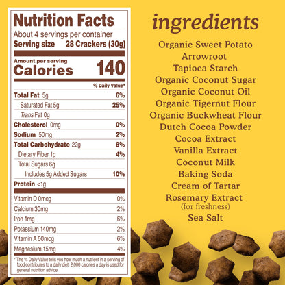 Simple Mills Galletas Sweet Mmms Cocoa Blast Sin Granos 113 g