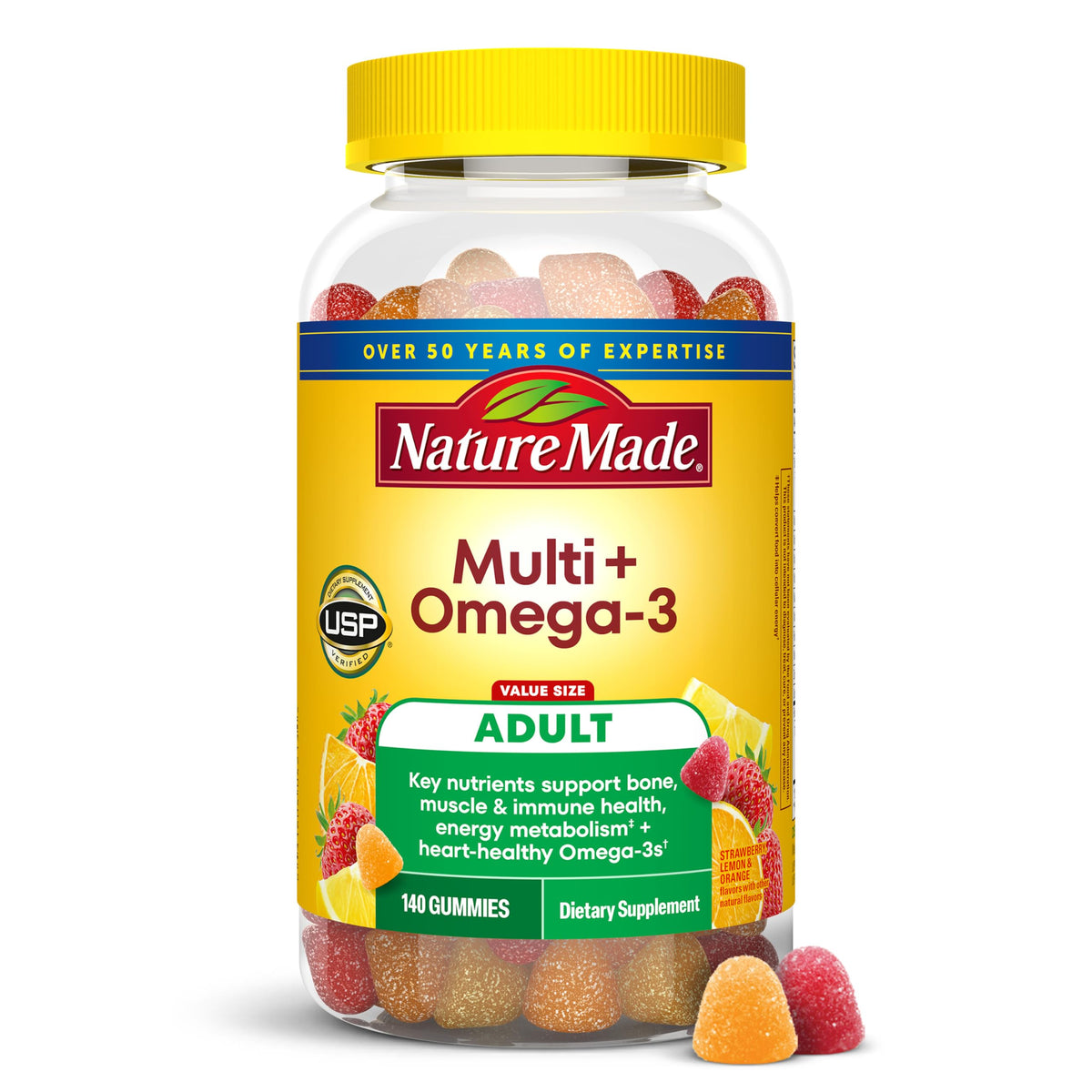 Nature Made Multivitaminico Omega 3 140 Gomitas