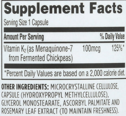 365 Vitamina K2 90 Cápsulas