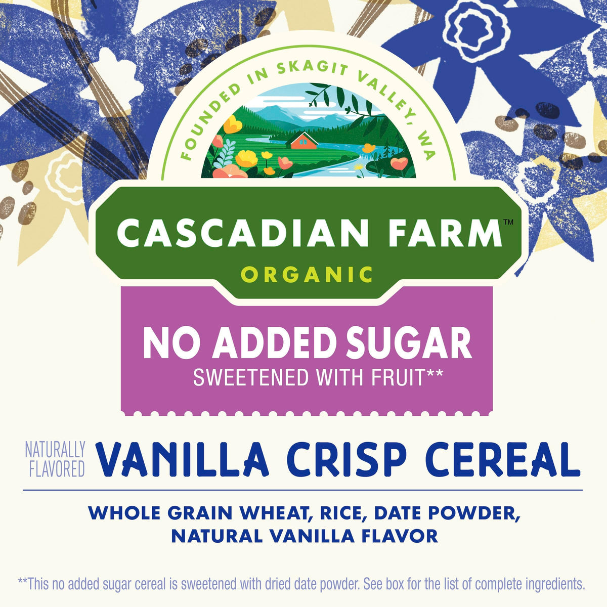 Cascadian Farm Cereal Orgánico Vanilla Crisp 340 g