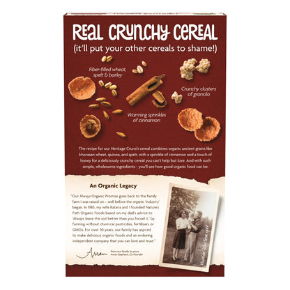 Nature's Path Cereal Orgánico Heritage Crunch 397 g
