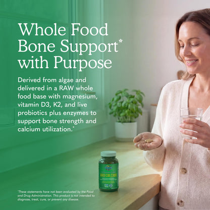 Garden of Life Vitamin Code Raw Calcium Calcio 120 Cápsulas