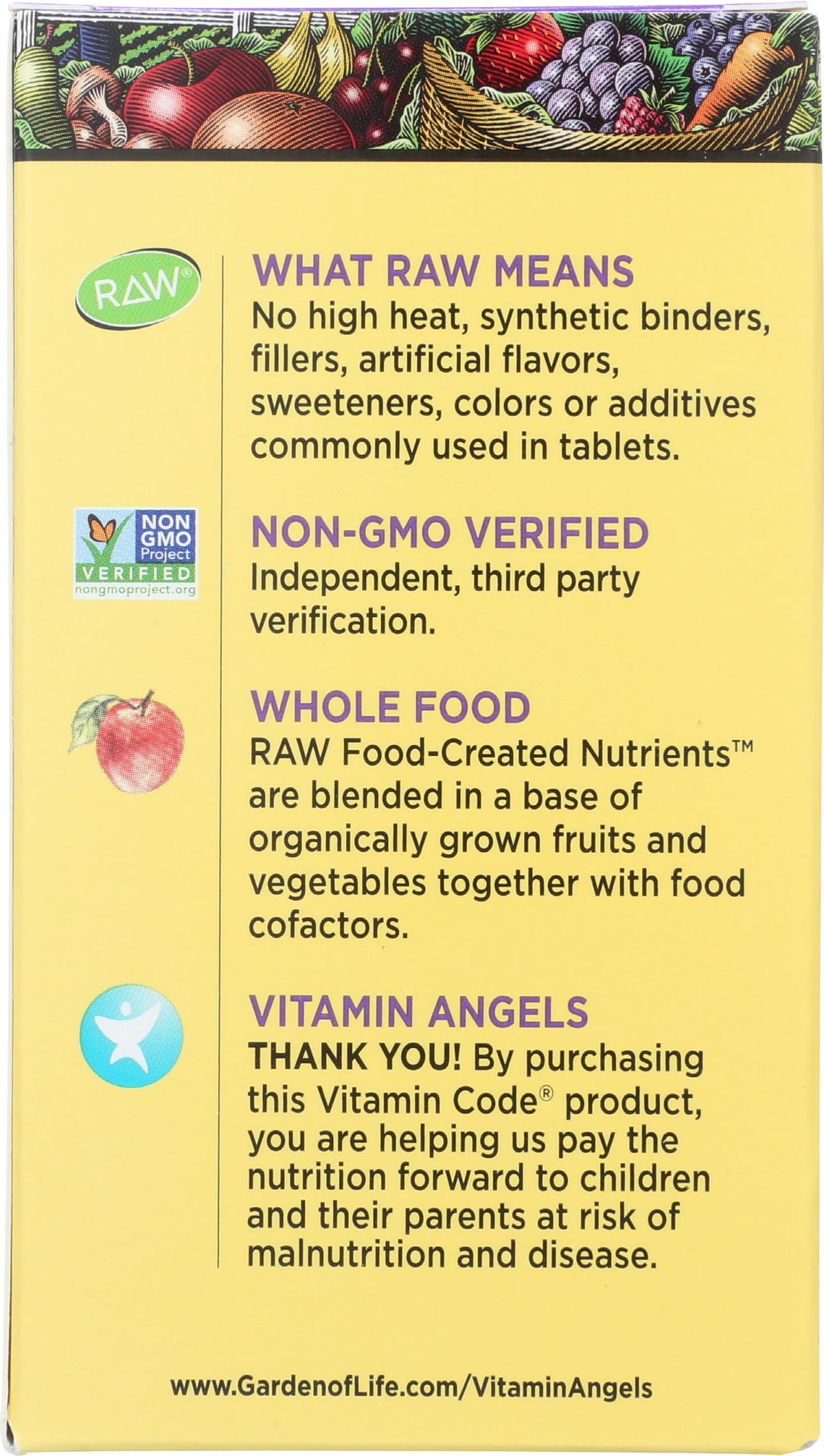 Garden of Life Vitamin Code Zinc 60 Cápsulas Veganas
