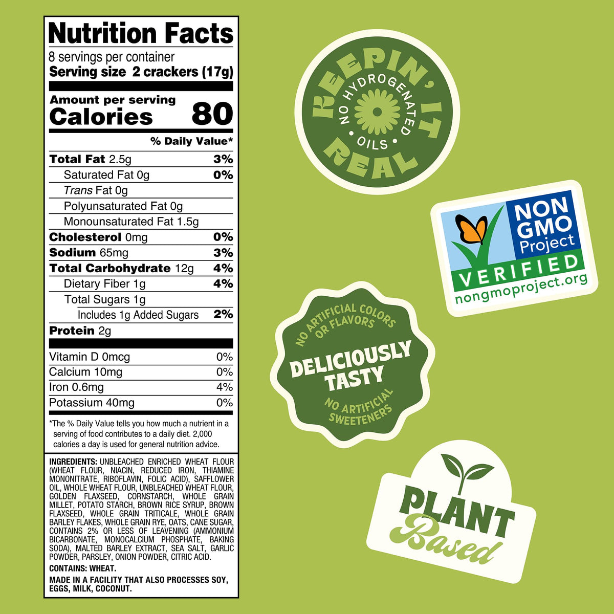 Back to Nature Galletas Planas Multigrano 142 g