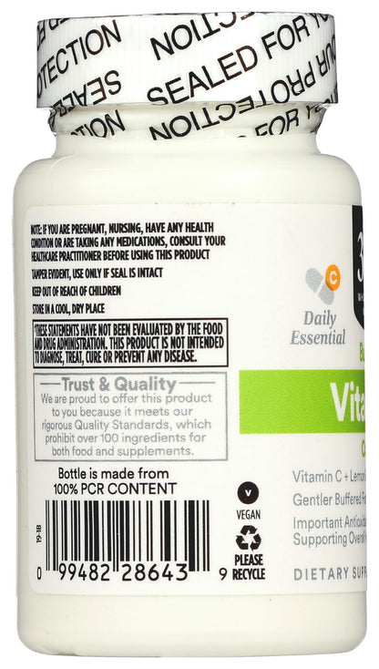 365 Vitamina C Buffered con Bioflavonoides 500 Mg 60 Cápsulas