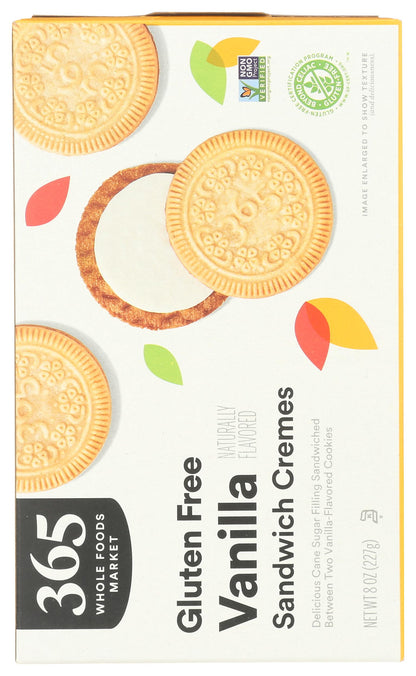 365 Galletas Sándwich de Vainilla Rellenas de Crema 227 g