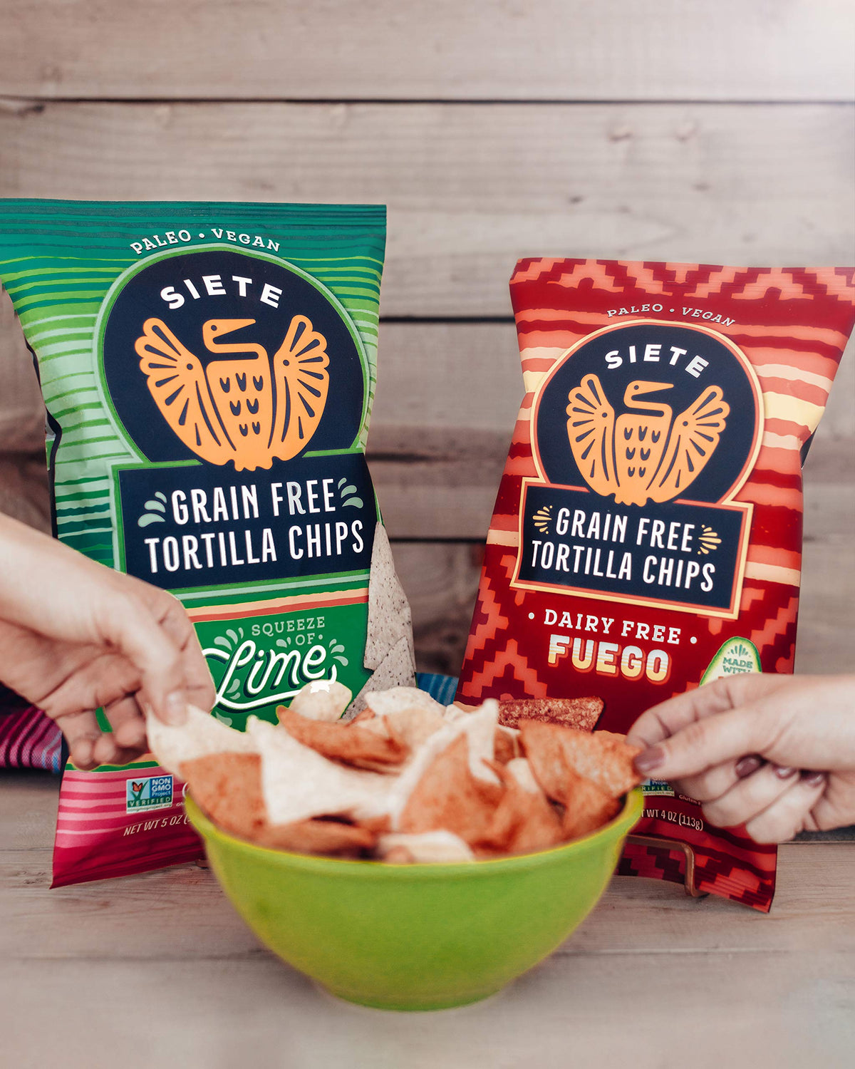 Siete Totopos Sin Granos Sabor Limón 142 g