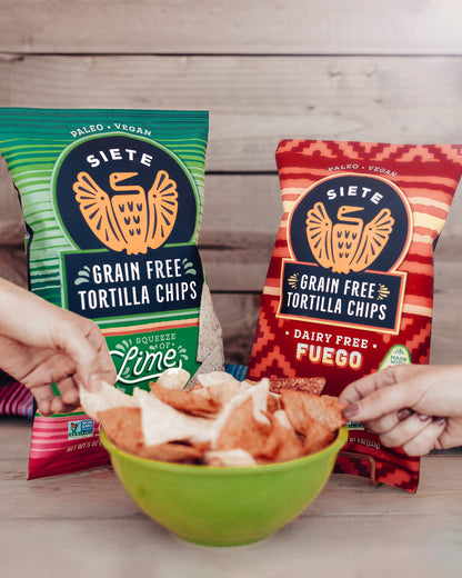 Siete Totopos Sin Granos Sabor Limón 142 g