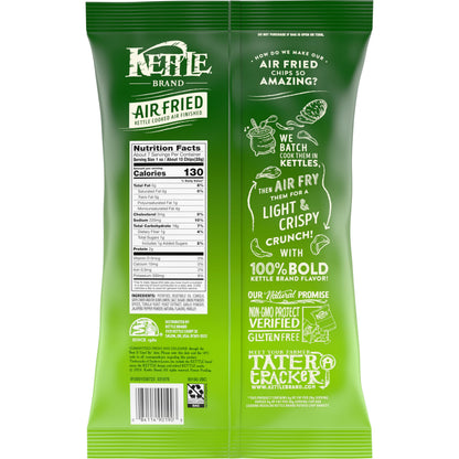 Kettle Brand Papas Air Fried Sabor Jalapeño 184 g