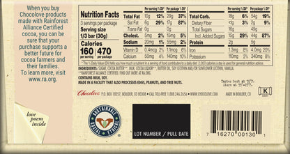Chocolove Barra de Chocolate Belga con Leche 91 g