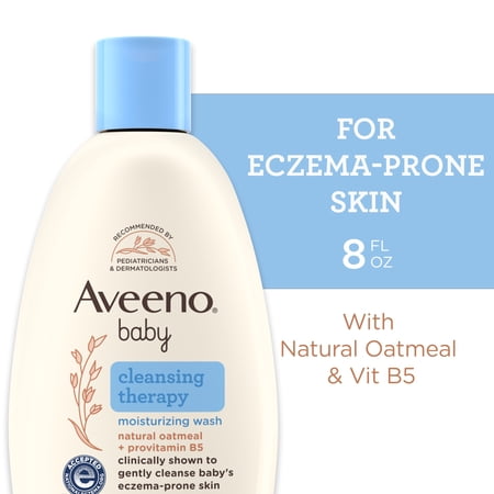 Aveeno Baby gel de baño con avena 8 fl oz