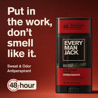 Regalo Desodorante Every Man Jack Antitransp Cedarwood Amber