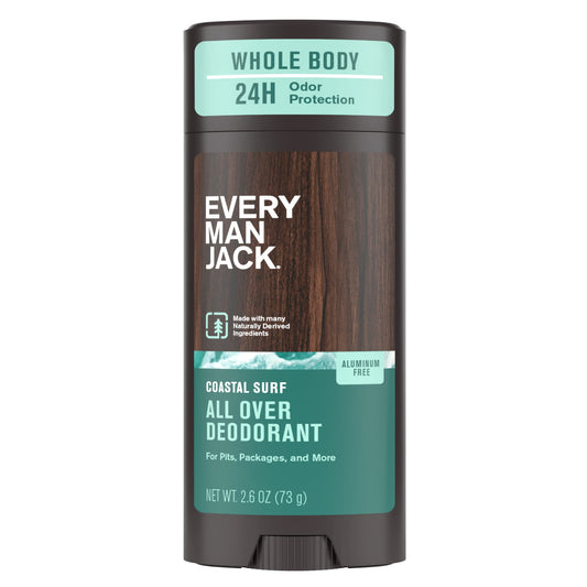 Regalo Desodorante Every Man Jack Todo El Cuerp Coastal Surf