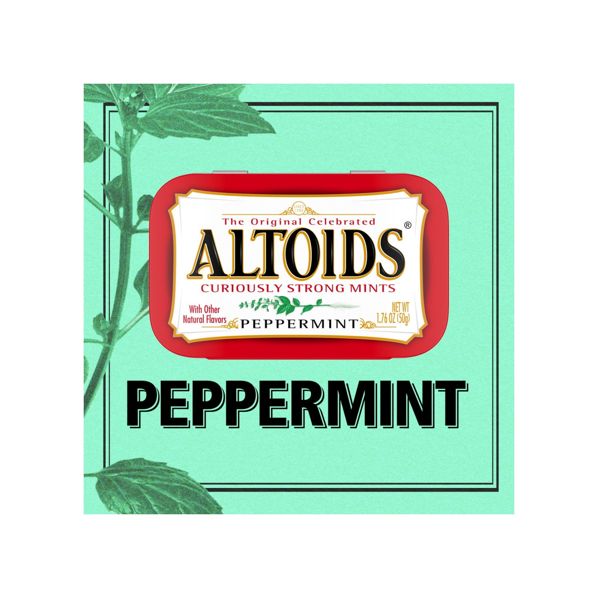 Mentas Altoids Menta 2 Latas 100g Pack 4