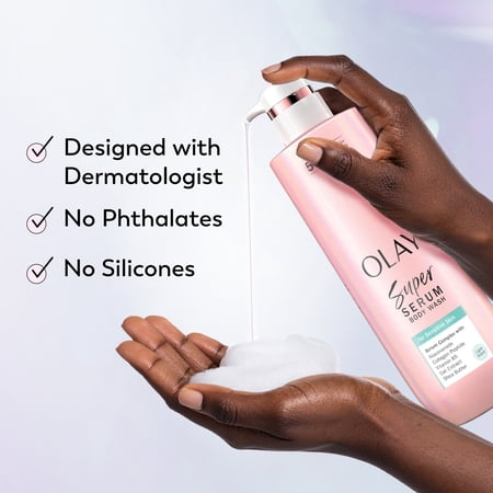 Olay Super Serum gel de baño piel sensible 20 oz