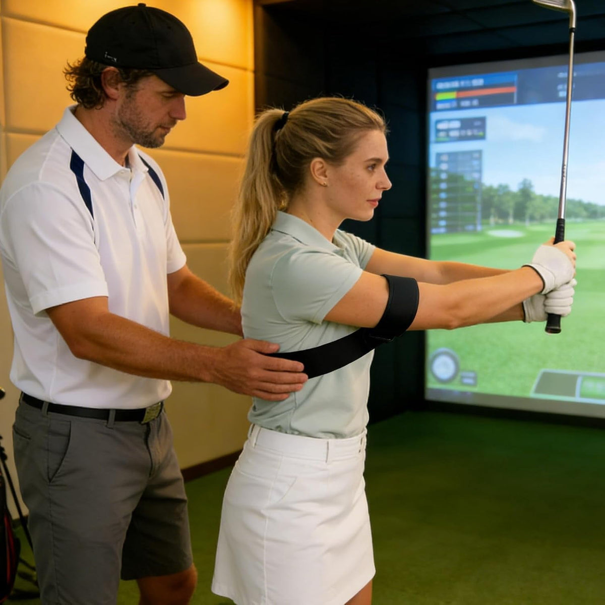 Banda Entrenamiento Golf Vergeaura Trs Slider Negra