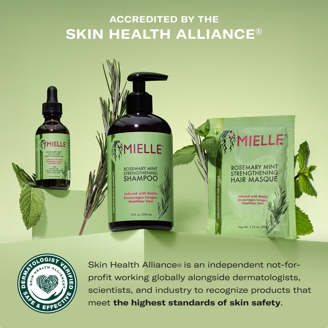 Aceite Limpiador Mielle Romero Menta 118ml Pack 3