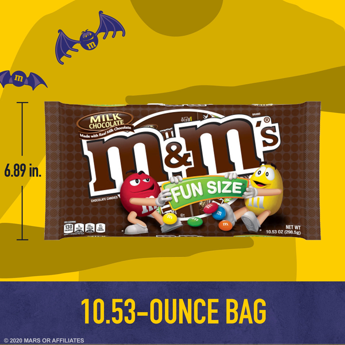 Regalo M&M'S Chocolates Leche Fun Size 299g X2