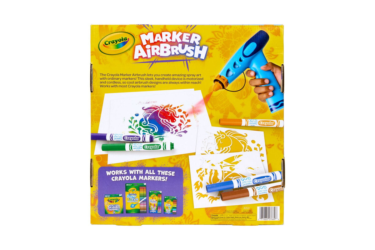 Crayola Kit Aerógrafo De Plumones Spray Art