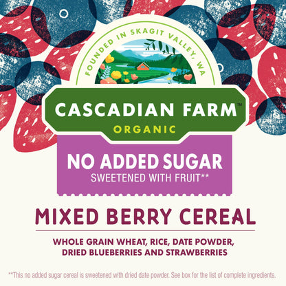 Cascadian Farm Cereal Orgánico de Frutos Rojos 354 g