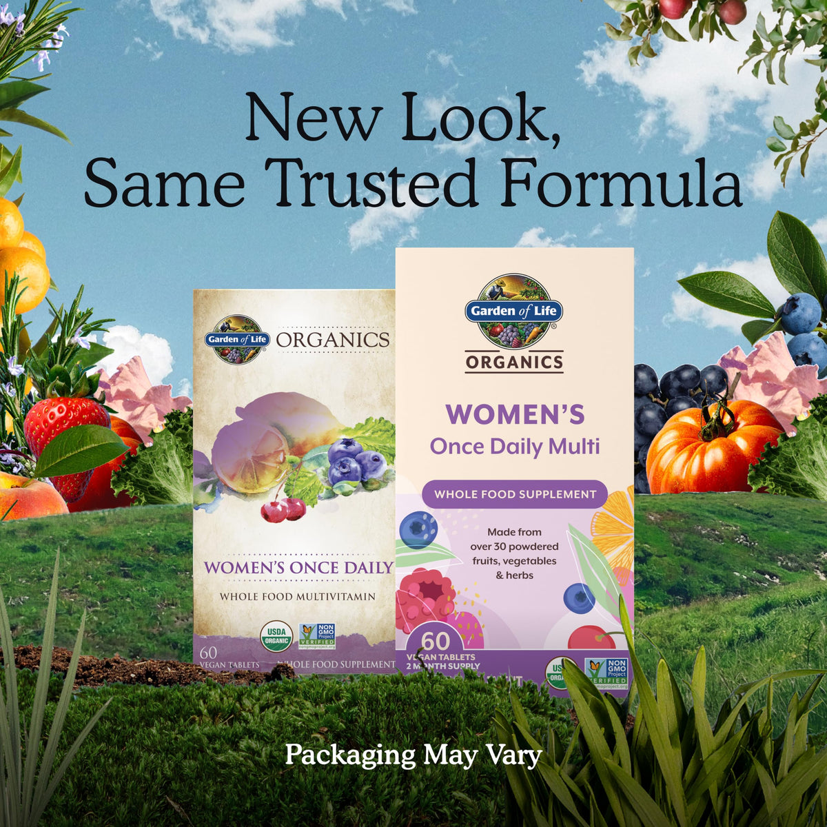 Garden of Life Multivitamínico Orgánico Mujer Una Al Día 60 Tabletas