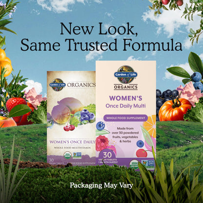 Garden of Life Multivitamínico Orgánico Mujer Una Al Día 30 Tabletas