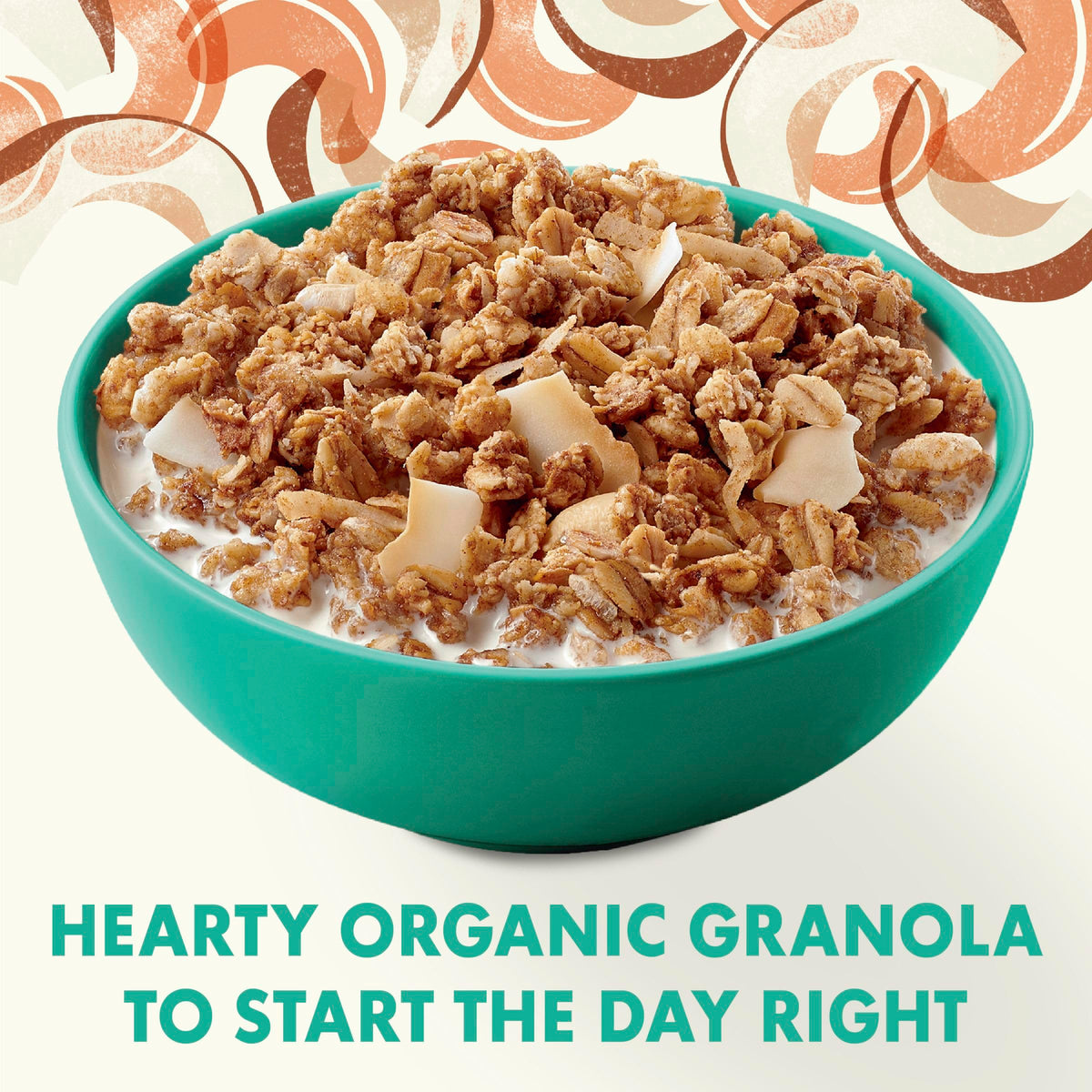 Cascadian Farm Granola Orgánica de Coco y Nuez de La India 312 g