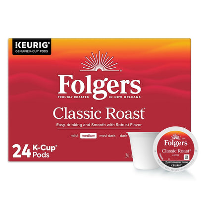 Café Folgers Classic Roast K-Cup 24 Pack 2