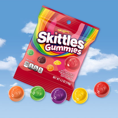 Regalo SKITTLES Gomitas Originales 119g X4