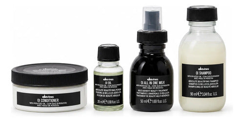 Set De Regalo Navidad Davines Oi Cabello Mini