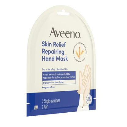 Aveeno Skin Relief mascarilla manos 1 par (1 ct)