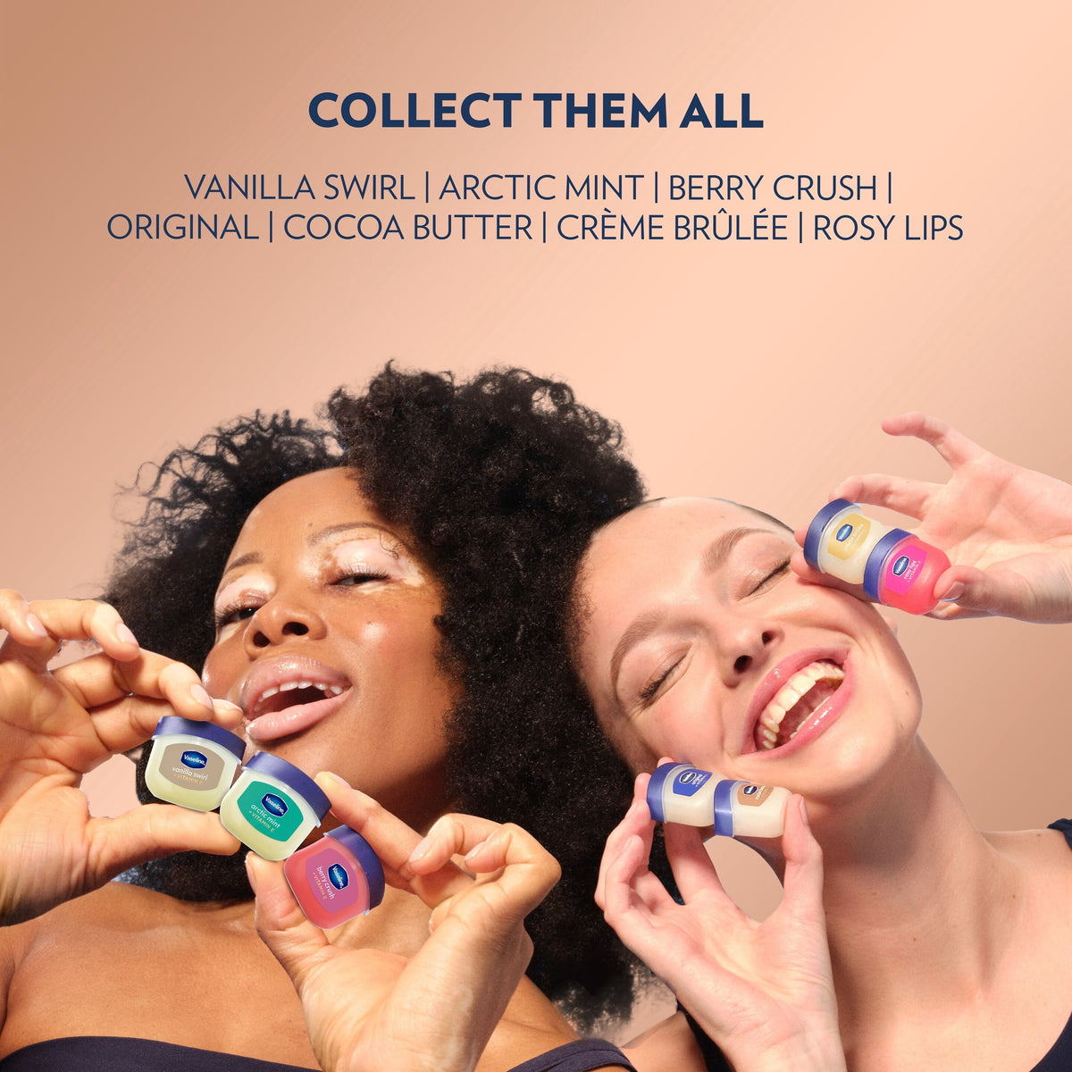 Bálsamo Labial Vaseline Cacao 2 Piezas Pack 4