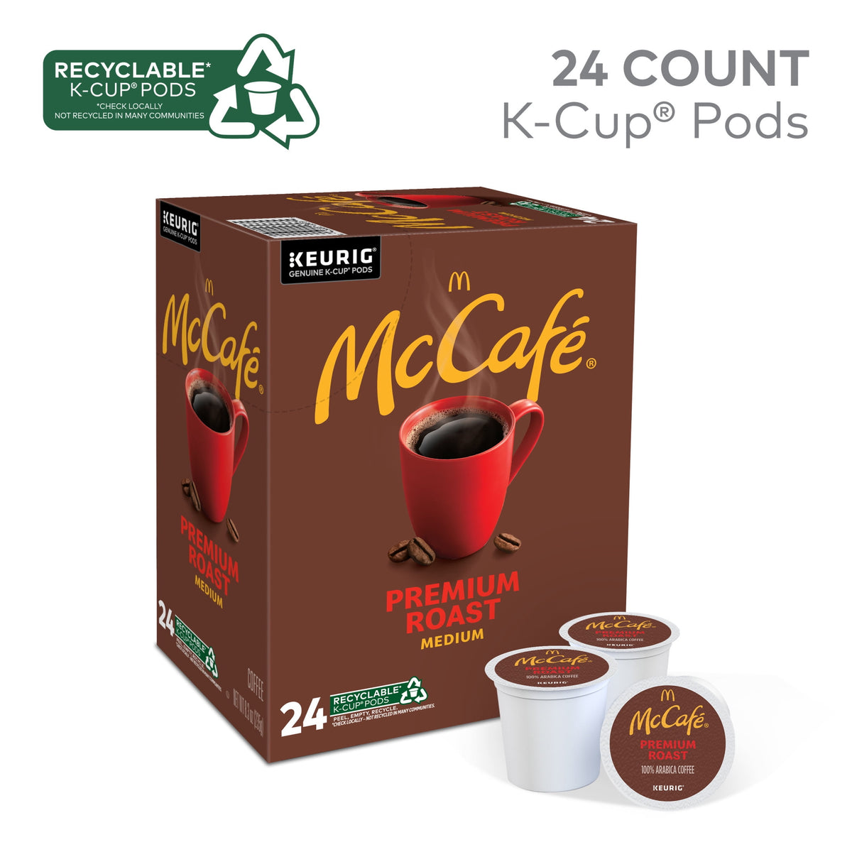 Café McCafé Premium K-Cup 24 Pack 2