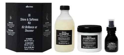 Set De Regalo Navidad Davines Oi Rutina Cabello