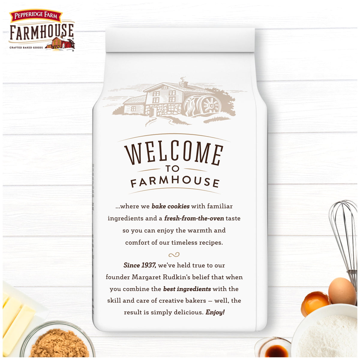 Regalo Pepperidge Farmhouse Choc Leche 196g X2