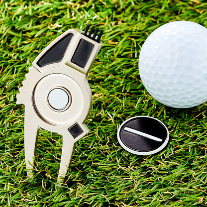 Reparador De Pique Golf Athletic Works 4 En 1 Marcador