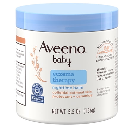 Aveeno Baby bálsamo nocturno avena coloidal 5.5 oz