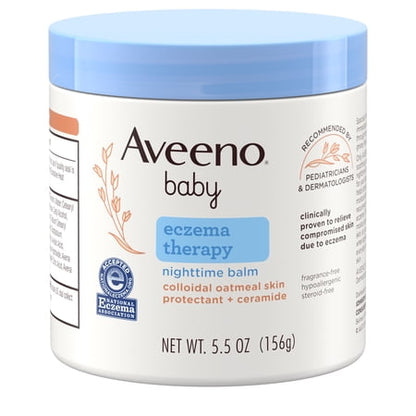 Aveeno Baby bálsamo nocturno avena coloidal 5.5 oz