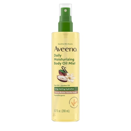 Aveeno aceite corporal cacao y vainilla 6.7 fl oz