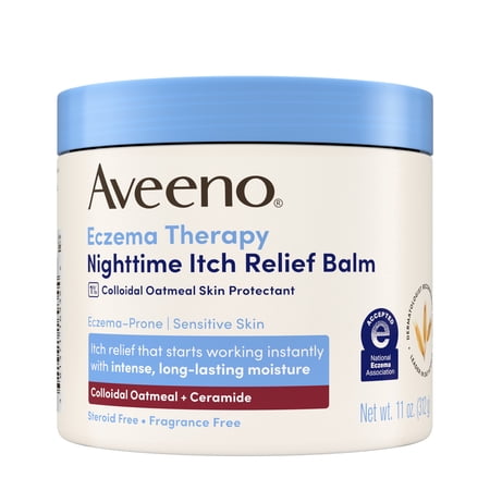 Aveeno Eczema Therapy Nighttime Itch Relief Body Balm, 11 oz