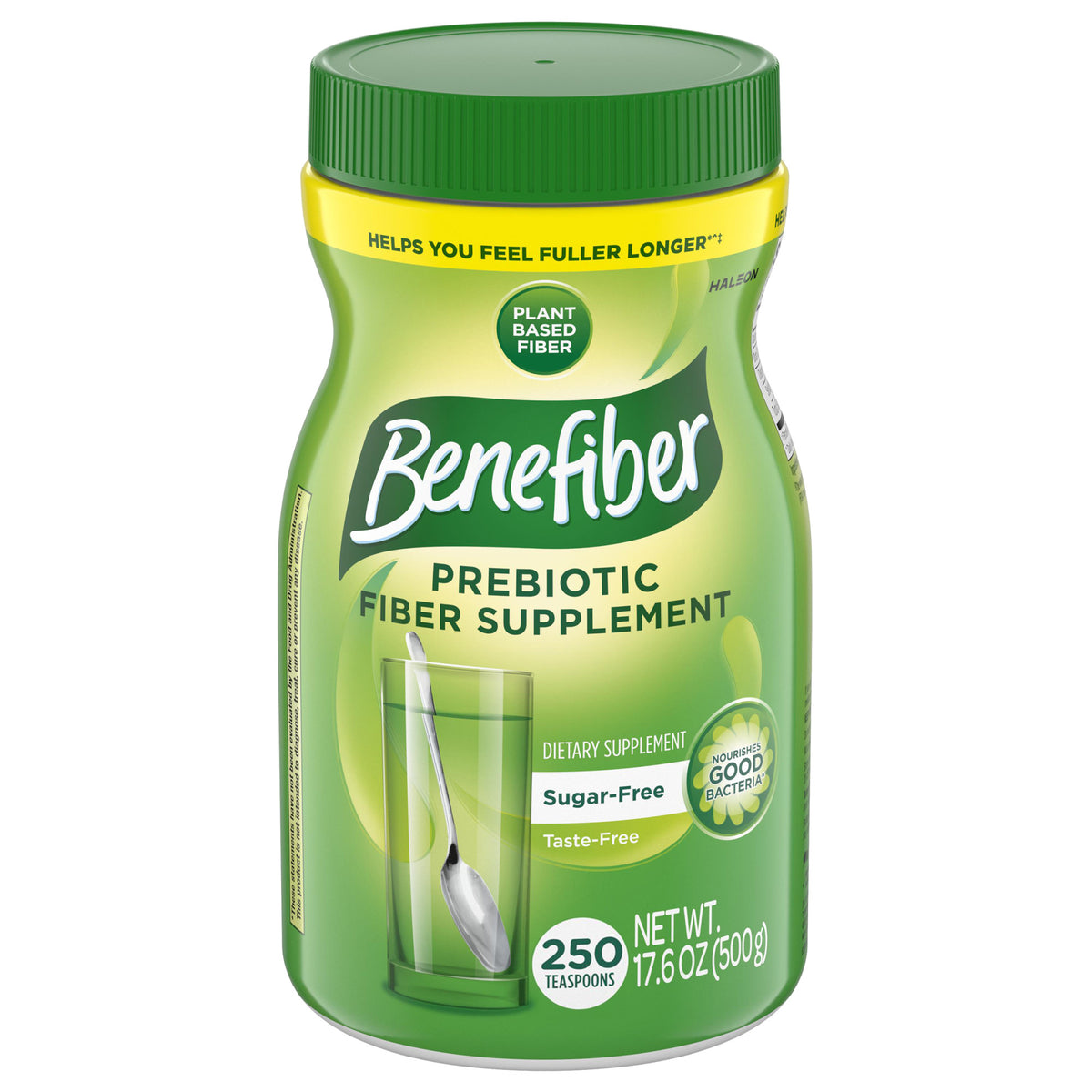 Benefiber fibra prebiótica en polvo sin sabor 17.6 oz