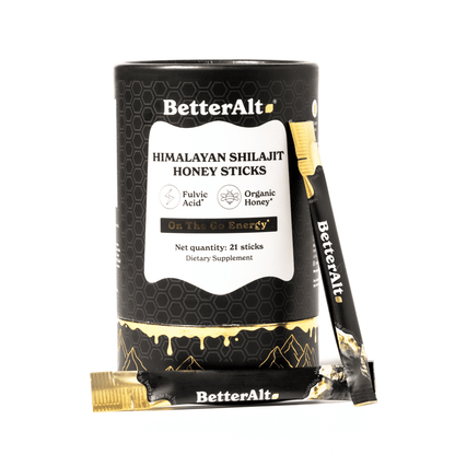 Better Alt Shilajit Con Miel 21 Sobres