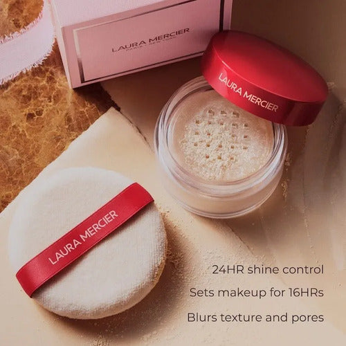 Set De Regalo Navidad Laura Mercier Polvo Y Borla