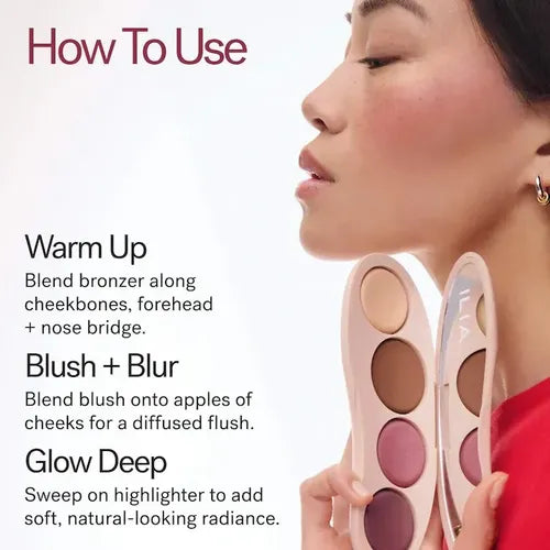 Ilia Paleta Facial The Ethereal Rubor Bronceador Kit
