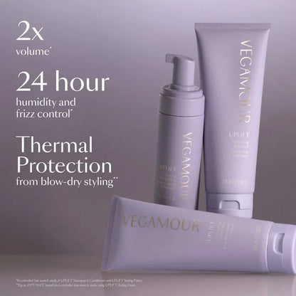 Set De Regalo Navidad Vegamour Uplift Shampoo Acond
