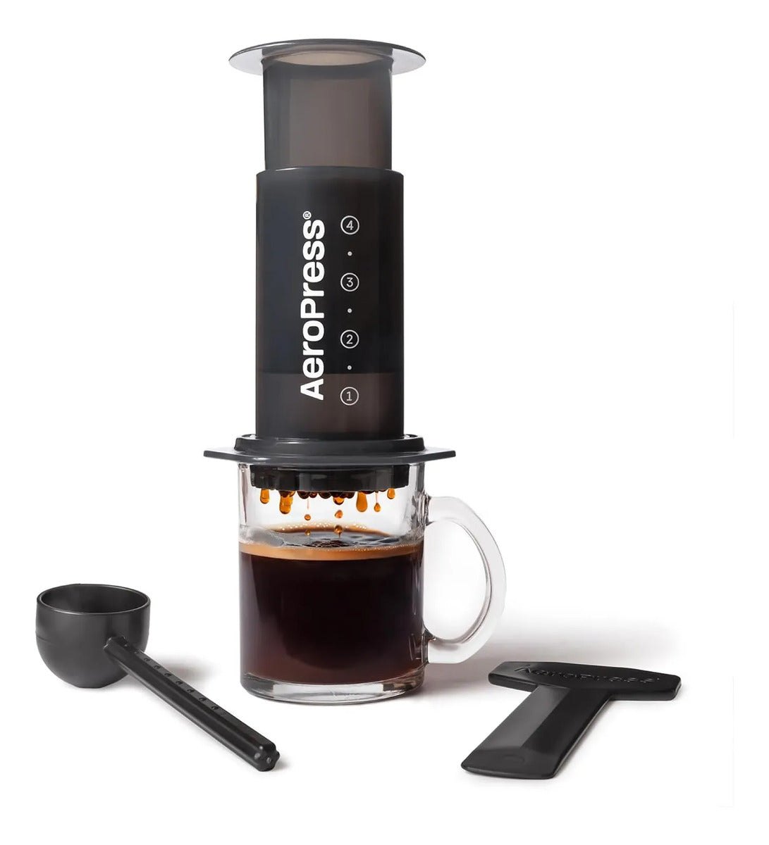 Kit AeroPress Original 350 Filtros Y Starbucks En Grano