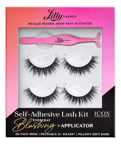 Set De Regalo Navidad Lilly Lashes Pestanas Adhesivas