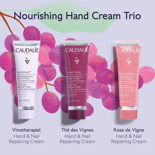 Set De Regalo Navidad Caudalie Trio Crema Manos
